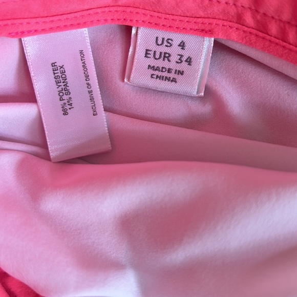 Annika Cutter & Buck Bright Salmon Skort sz 4 - Picture 8 of 8